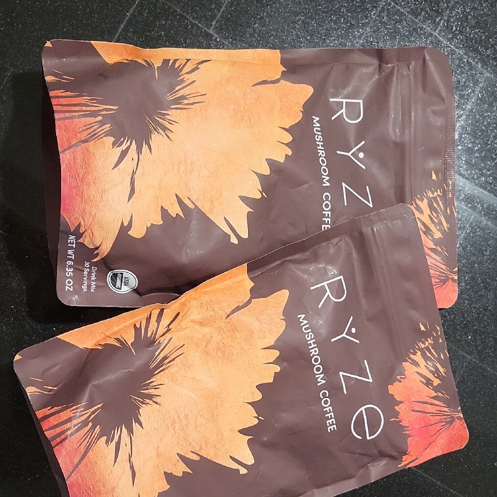 Mushroom Coffee - Brown and Orange